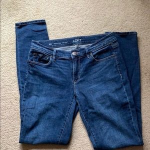 LOFT Jeans Modern Skinny Blue